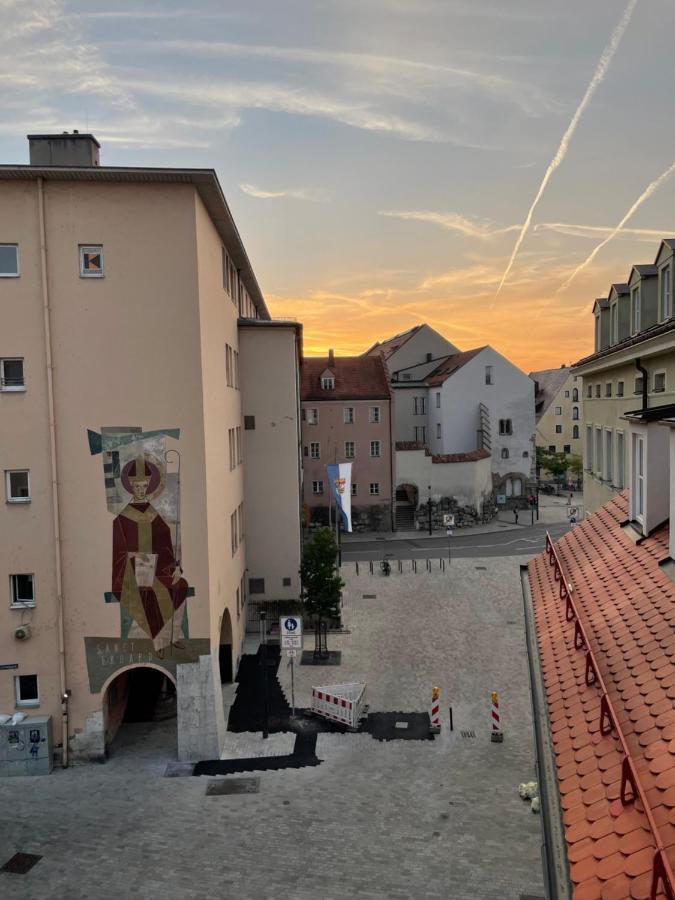 Liboria: Stylische Altstadtwohnung Regensburg Exterior foto